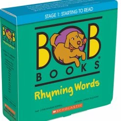 Scholastic Bob Books: Rhyming Words Box Set (Stage 1: Starting To Read) - English Edition