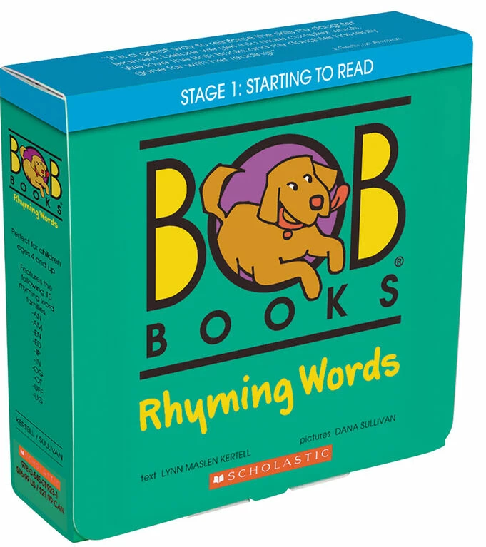 Scholastic Bob Books: Rhyming Words Box Set (Stage 1: Starting To Read) - English Edition 3 Scholastic Bob Books: Rhyming Words Box Set (Stage 1: Starting To Read) - English Edition