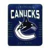 Nemcor NHL Vancouver Canucks Plush Super Soft Blanket, 60" X 70" -KidKraft store 04DB2BB3 1