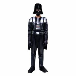 Kroeger Star Wars Darth Vader Deluxe Youth Costume Size Small- Deluxe Jumpsuit With Printed Design And Polyfill Stuffing Plus Gloves, Cape, And 3D Headpiece -KidKraft store 04DC3A1A 4