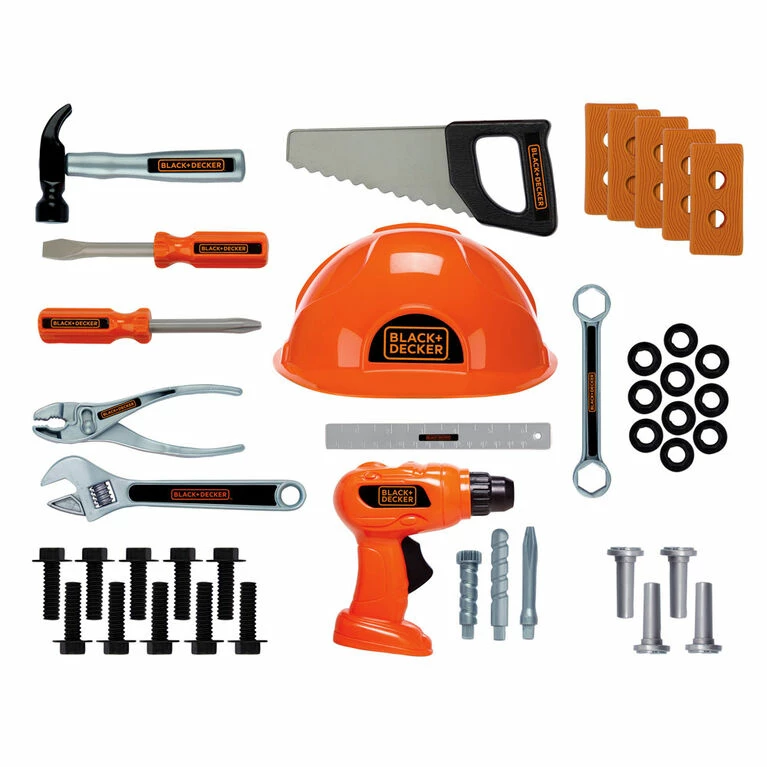 JAKKS PACIFIC Black & Decker Mega Tool Set 3 JAKKS PACIFIC Black & Decker Mega Tool Set