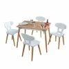 KidKraft Mid-Century Kid Table/4 Chairs Set 1 KidKraft Mid-Century Kid Table/4 Chairs Set -KidKraft store 14370A42 1