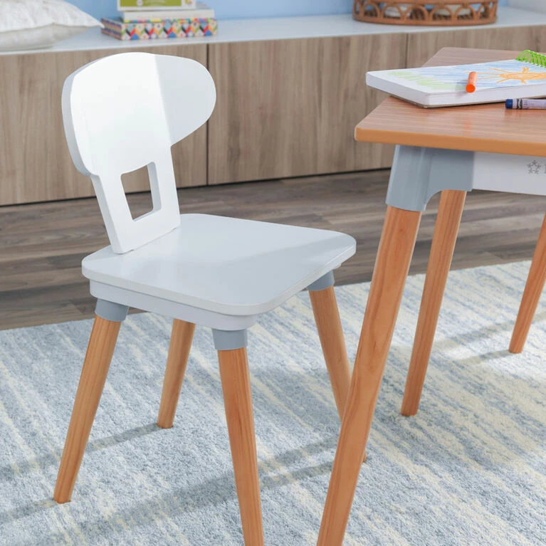 KidKraft Mid-Century Kid Table/4 Chairs Set 7 KidKraft Mid-Century Kid Table/4 Chairs Set - Image 5