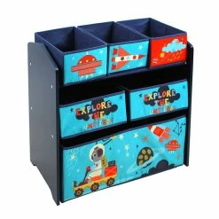 Danawares Outer Space Wood Storage With Bins 8 Danawares Outer Space Wood Storage With Bins -KidKraft store 1451C93D 2