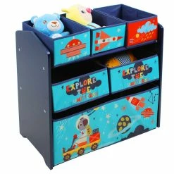 Danawares Outer Space Wood Storage With Bins 9 Danawares Outer Space Wood Storage With Bins -KidKraft store 1451C93D 3