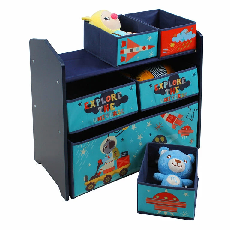 Danawares Outer Space Wood Storage With Bins 6 Danawares Outer Space Wood Storage With Bins - Image 4