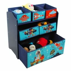 Danawares Outer Space Wood Storage With Bins 11 Danawares Outer Space Wood Storage With Bins -KidKraft store 1451C93D 5