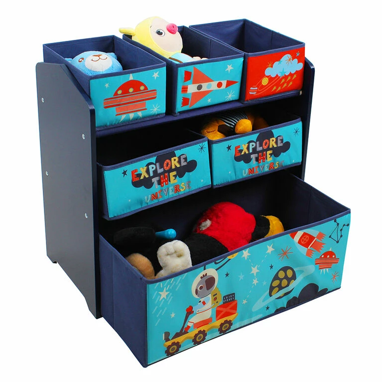 Danawares Outer Space Wood Storage With Bins 7 Danawares Outer Space Wood Storage With Bins - Image 5