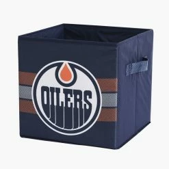 Nemcor NHL Edmonton Oilers Foldable Storage Basket Bin Containers (Pack Of 3) 9 Nemcor NHL Edmonton Oilers Foldable Storage Basket Bin Containers (Pack Of 3) -KidKraft store 146EEA6C 3
