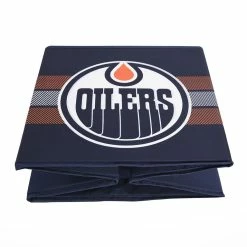 Nemcor NHL Edmonton Oilers Foldable Storage Basket Bin Containers (Pack Of 3) 10 Nemcor NHL Edmonton Oilers Foldable Storage Basket Bin Containers (Pack Of 3) -KidKraft store 146EEA6C 4