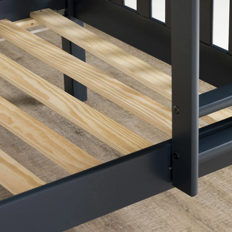 South Shore, Bunk Beds And Rolling Drawers Set - Navy Blue 6 South Shore, Bunk Beds And Rolling Drawers Set - Navy Blue - Image 4