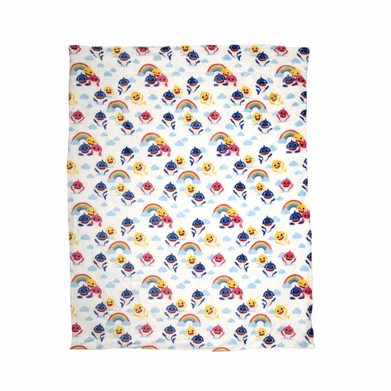 Nemcor Baby Shark 2-Piece Toddler Bedding Set Including Comforter And Pillowcase 7 Nemcor Baby Shark 2-Piece Toddler Bedding Set Including Comforter And Pillowcase - Image 5