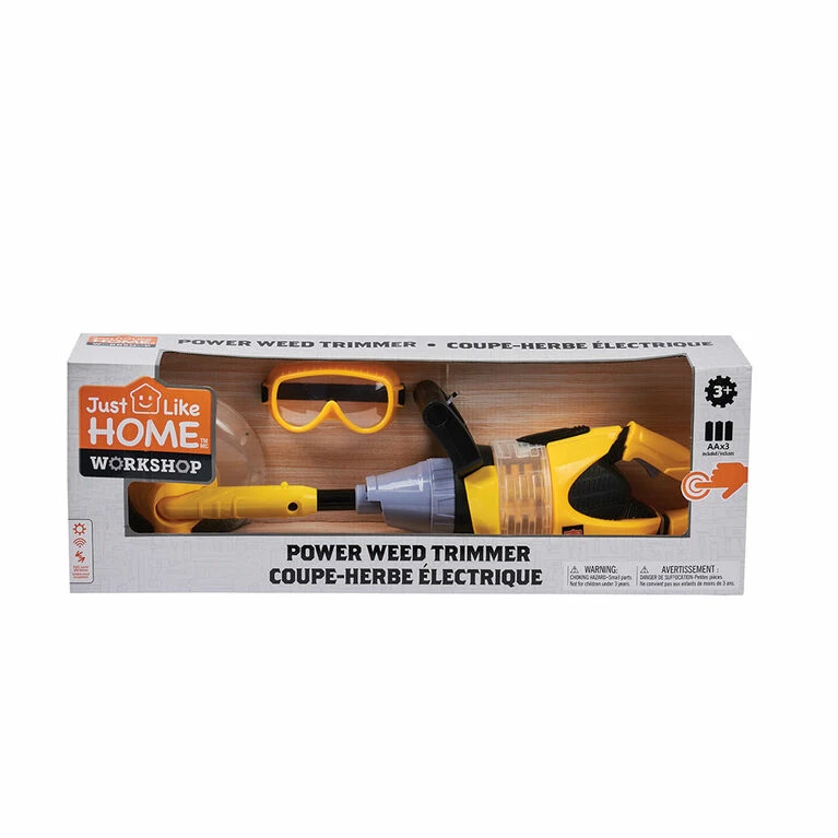 Just Like Home Workshop - Power Weed Trimmer With Goggles 4 Just Like Home Workshop - Power Weed Trimmer With Goggles - Image 2