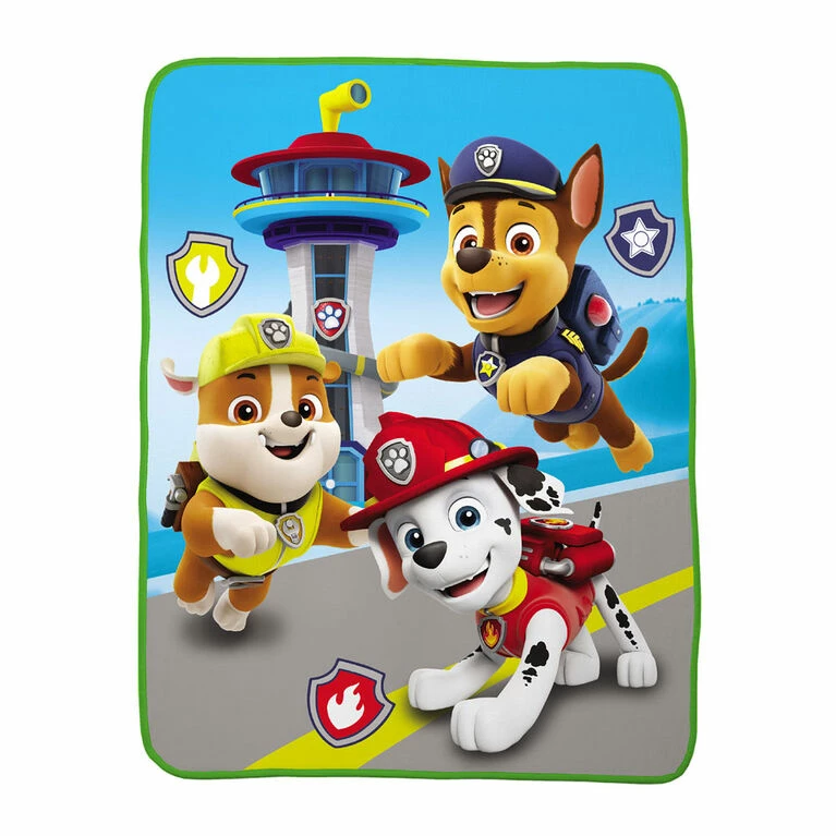 Franco Manufacturing Paw Patrol "Playing Outside" Throw 3 Franco Manufacturing Paw Patrol "Playing Outside" Throw