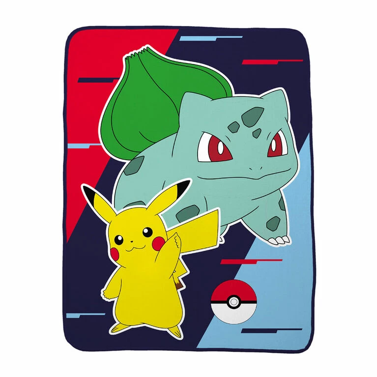 Franco Manufacturing Pokemon "Playground Pikachu" Throw 3 Franco Manufacturing Pokemon "Playground Pikachu" Throw