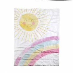 Nemcor 2-Piece Toddler Bedding Set Including Comforter And Pillowcase, Rainbow 10 Nemcor 2-Piece Toddler Bedding Set Including Comforter And Pillowcase, Rainbow -KidKraft store 248AAB5F 3