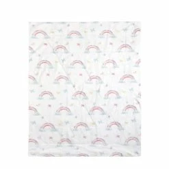 Nemcor 2-Piece Toddler Bedding Set Including Comforter And Pillowcase, Rainbow 11 Nemcor 2-Piece Toddler Bedding Set Including Comforter And Pillowcase, Rainbow -KidKraft store 248AAB5F 4