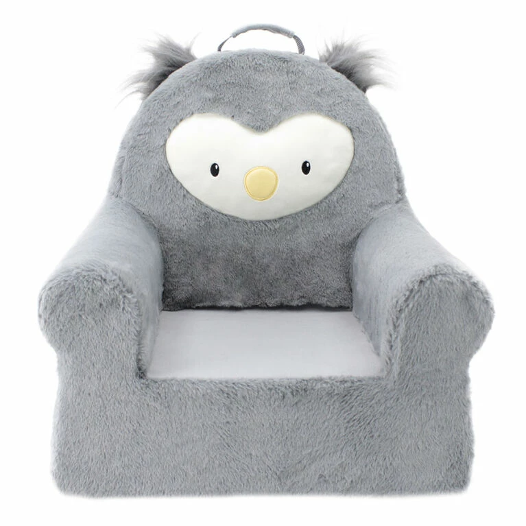 Animal Adventure Soft Landing Sweet Seat Grey Owl 3 Animal Adventure Soft Landing Sweet Seat Grey Owl