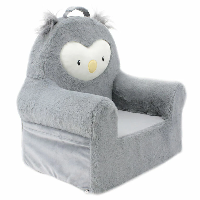 Animal Adventure Soft Landing Sweet Seat Grey Owl 4 Animal Adventure Soft Landing Sweet Seat Grey Owl - Image 2