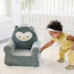Animal Adventure Soft Landing Sweet Seat Grey Owl 13 Animal Adventure Soft Landing Sweet Seat Grey Owl -KidKraft store 24902957 6