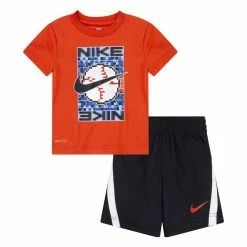 Nike DRI-FIT Shorts Set - Black - Size 3T