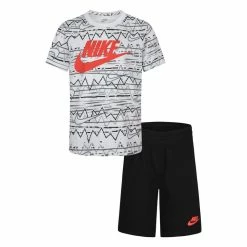 Nike Printed Shorts Set - Black - Size 5