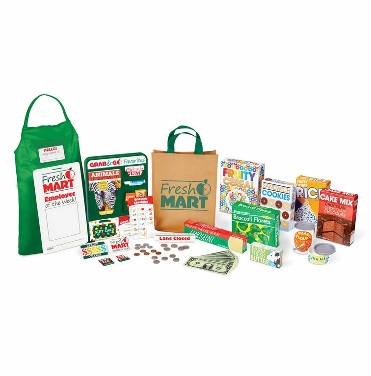 Melissa & Doug - Fresh Mart Grocery Store Companion Set 3 Melissa & Doug - Fresh Mart Grocery Store Companion Set
