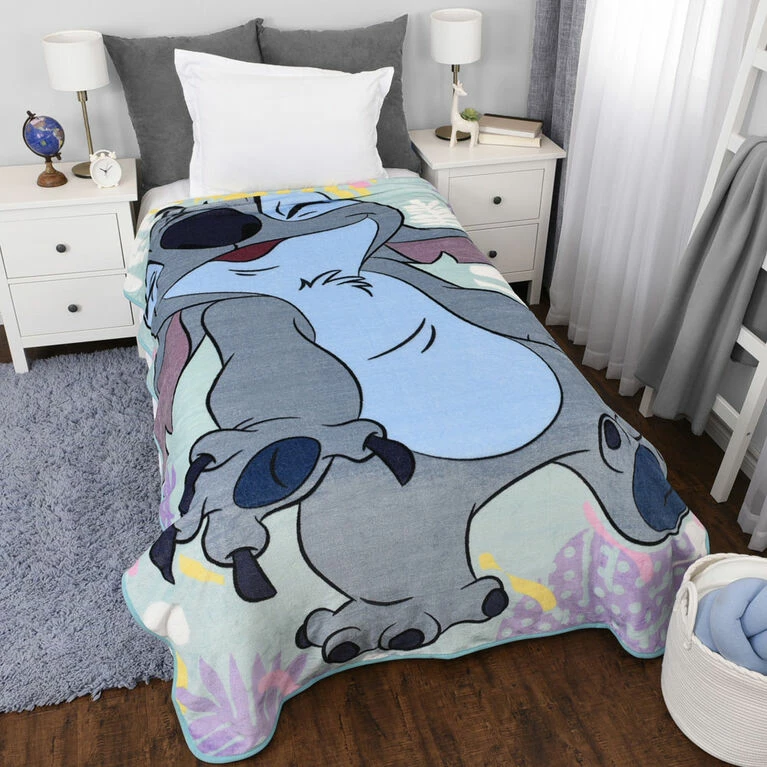 Nemcor Disney Lilo And Stitch Kids Oversized Blanket, (60x90) 4 Nemcor Disney Lilo And Stitch Kids Oversized Blanket, (60x90) - Image 2
