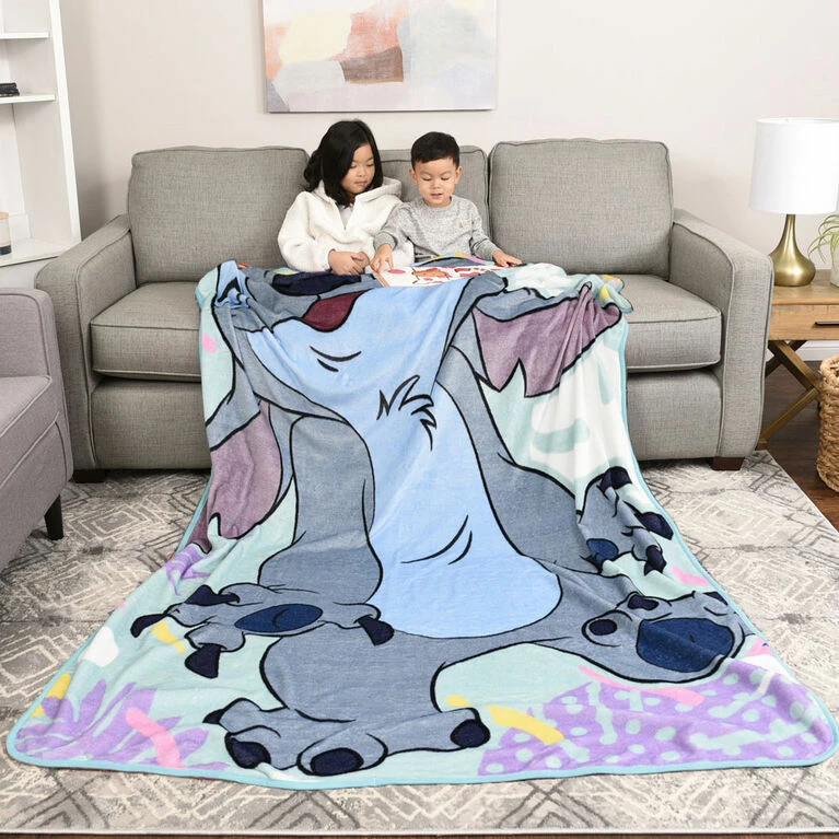 Nemcor Disney Lilo And Stitch Kids Oversized Blanket, (60x90) 5 Nemcor Disney Lilo And Stitch Kids Oversized Blanket, (60x90) - Image 3