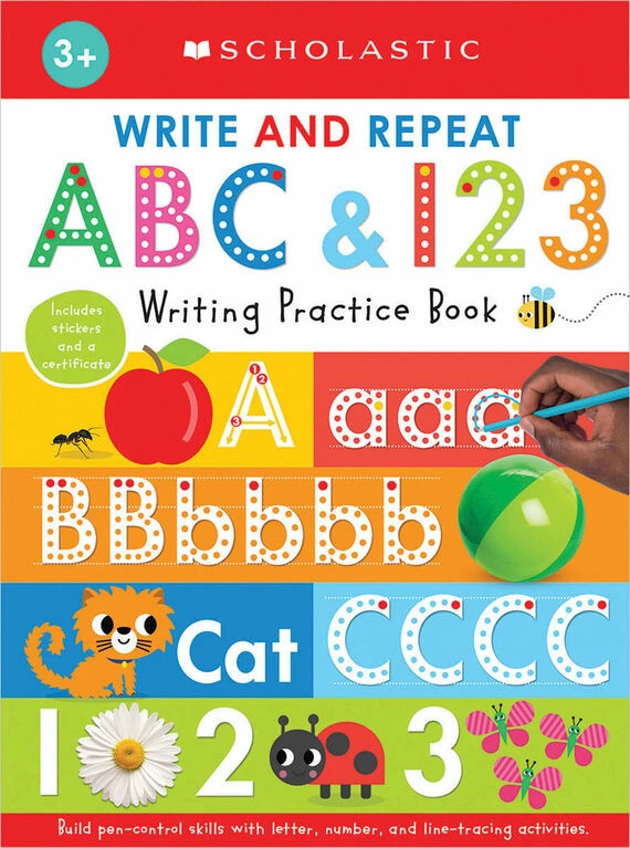Scholastic Early Learners Learn To Write ABC And 123 Workbook - English Edition 3 Scholastic Early Learners Learn To Write ABC And 123 Workbook - English Edition