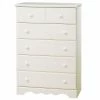 SOUTH SHORE Summer Breeze 5-Drawer Chest Dresser- White Wash 1 SOUTH SHORE Summer Breeze 5-Drawer Chest Dresser- White Wash -KidKraft store 3D24FC64 1