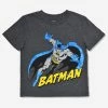 Warner Bros Warner Brothers Batman Short Sleeve Top Grey 5/6 -KidKraft store 443C19FD 1