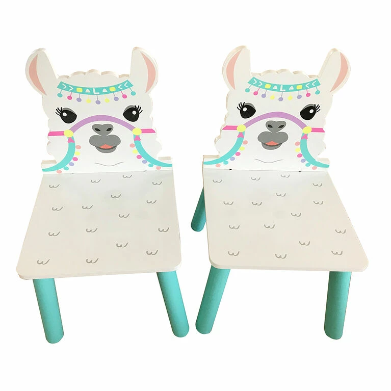 Danawares Llama Square Table With 2 Chairs 4 Danawares Llama Square Table With 2 Chairs - Image 2