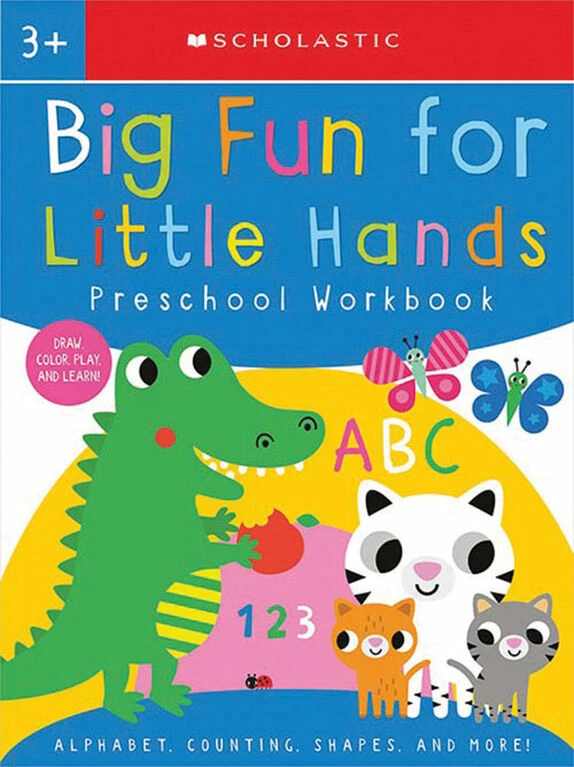 Scholastic Early Learners: Giant Preschool Workbook - English Edition 3 Scholastic Early Learners: Giant Preschool Workbook - English Edition