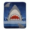 Nemcor Shark Plush Throw Blanket 40" X 50" 1 Nemcor Shark Plush Throw Blanket 40" X 50" -KidKraft store 54114875 1