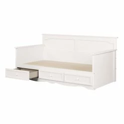 South Shore, Daybed With Storage - Pure White