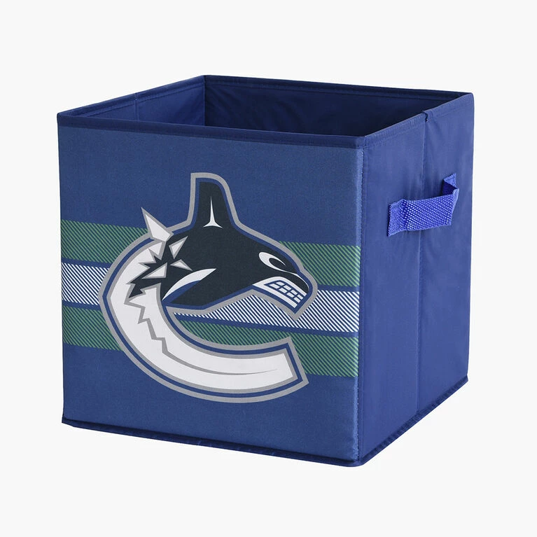 Nemcor NHL Vancouver Canucks Foldable Storage Basket Bin Containers (Pack Of 3) 5 Nemcor NHL Vancouver Canucks Foldable Storage Basket Bin Containers (Pack Of 3) - Image 3