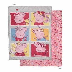 Nemcor Peppa Pig 2-Piece Toddler Bedding Set Including Comforter And Pillowcase -KidKraft store 54836A0A 4
