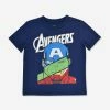 Happy Kids Marvel Heros Avengers Short Sleeve Top Navy -KidKraft store 5499180B 1 3