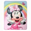 Mickey Mouse Disney Minnie Mouse Fleece Throw Blanket, 50 X 60 Inches 2 Mickey Mouse Disney Minnie Mouse Fleece Throw Blanket, 50 X 60 Inches -KidKraft store 54DCE94B 1