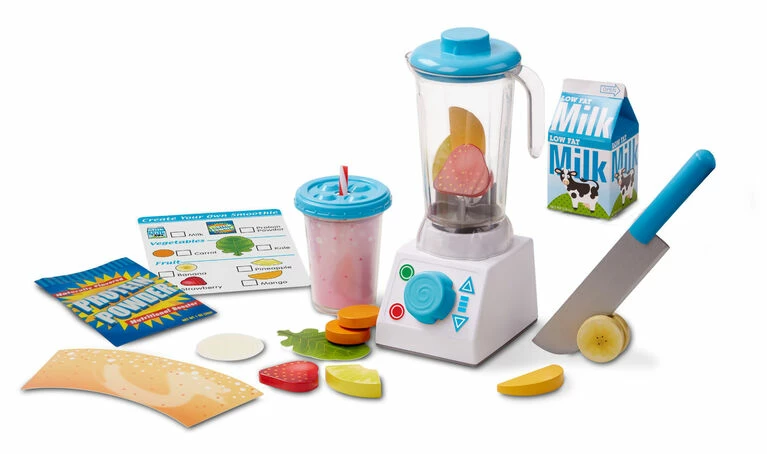 Melissa & Doug Smoothie Maker Blender Set With Play Food - Styles May Vary 3 Melissa & Doug Smoothie Maker Blender Set With Play Food - Styles May Vary