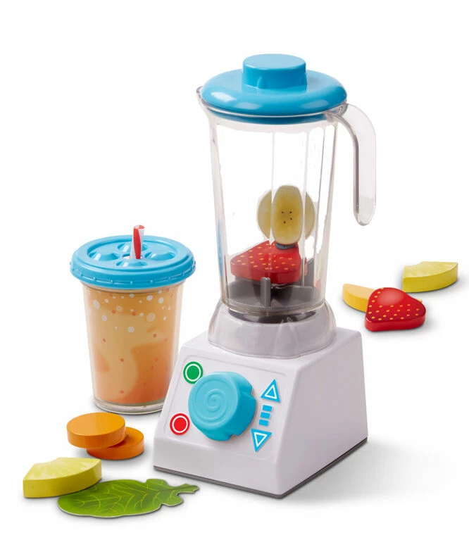 Melissa & Doug Smoothie Maker Blender Set With Play Food - Styles May Vary 4 Melissa & Doug Smoothie Maker Blender Set With Play Food - Styles May Vary - Image 2