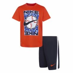Nike DRI-FIT Shorts Set - Black - Size 7