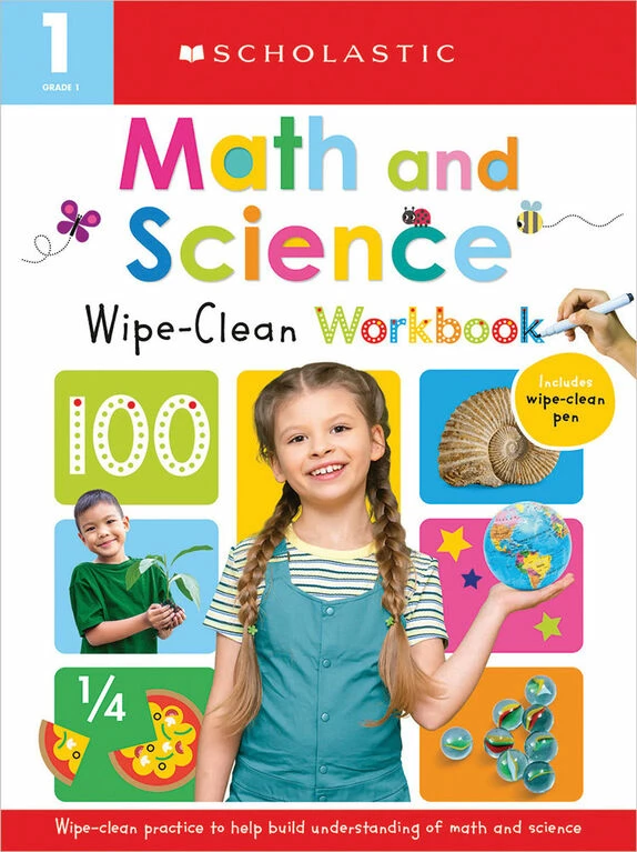First Grade Math/Science Wipe Clean Workbook: Scholastic Early Learners (Wipe Clean) - English Edition 3 First Grade Math/Science Wipe Clean Workbook: Scholastic Early Learners (Wipe Clean) - English Edition