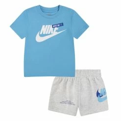 Nike Amplify Shorts Set - Birch Heather - Size 4T