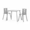 Child Craft Forever Eclectic Cirque Kids Table And Chairs Set, Cool Gray 1 Child Craft Forever Eclectic Cirque Kids Table And Chairs Set, Cool Gray -KidKraft store 64BDB89B 1