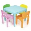 Babies R Us Humble Crew Kids Plastic Table & 4 Chairs, Modern Brights -KidKraft store 747BAAEF 1