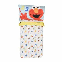 Nemcor Sesame Street 3 Piece Toddler Bedding Set, Standard Crib -KidKraft store 749D3853 5