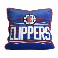 Nemcor NBA Los Angeles Clippers Pillow Cushion, 18" X 18"