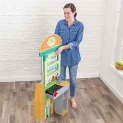 KidKraft Let's Pretend Grocery Store Pop-Up With EZ Kraft Assembly -KidKraft store 74CC5BDF 3